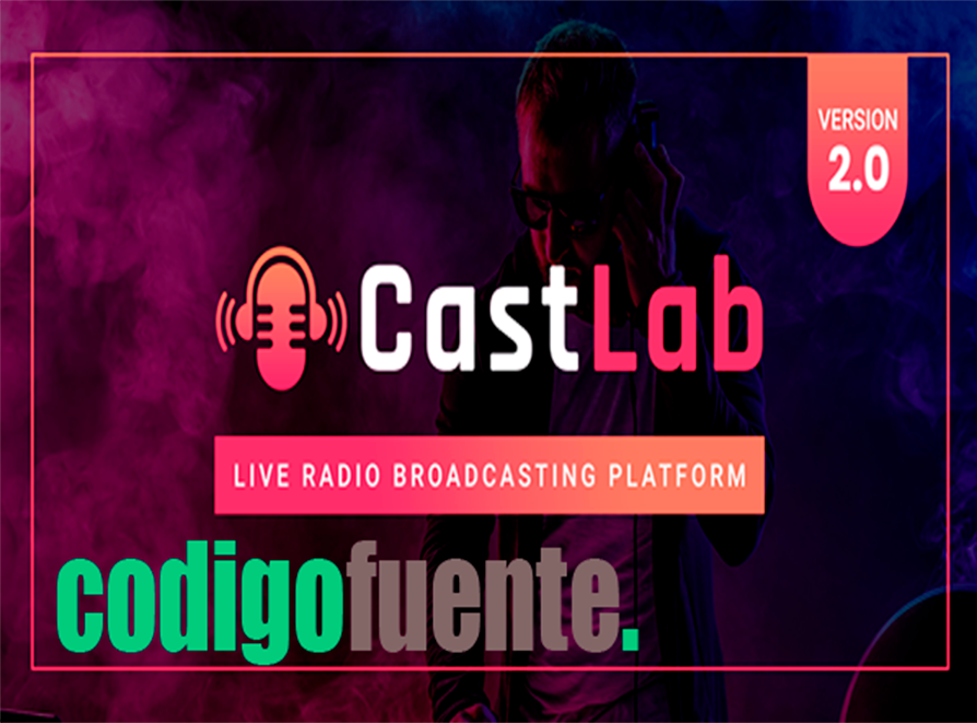 CastLab - Radio Web con panel admin